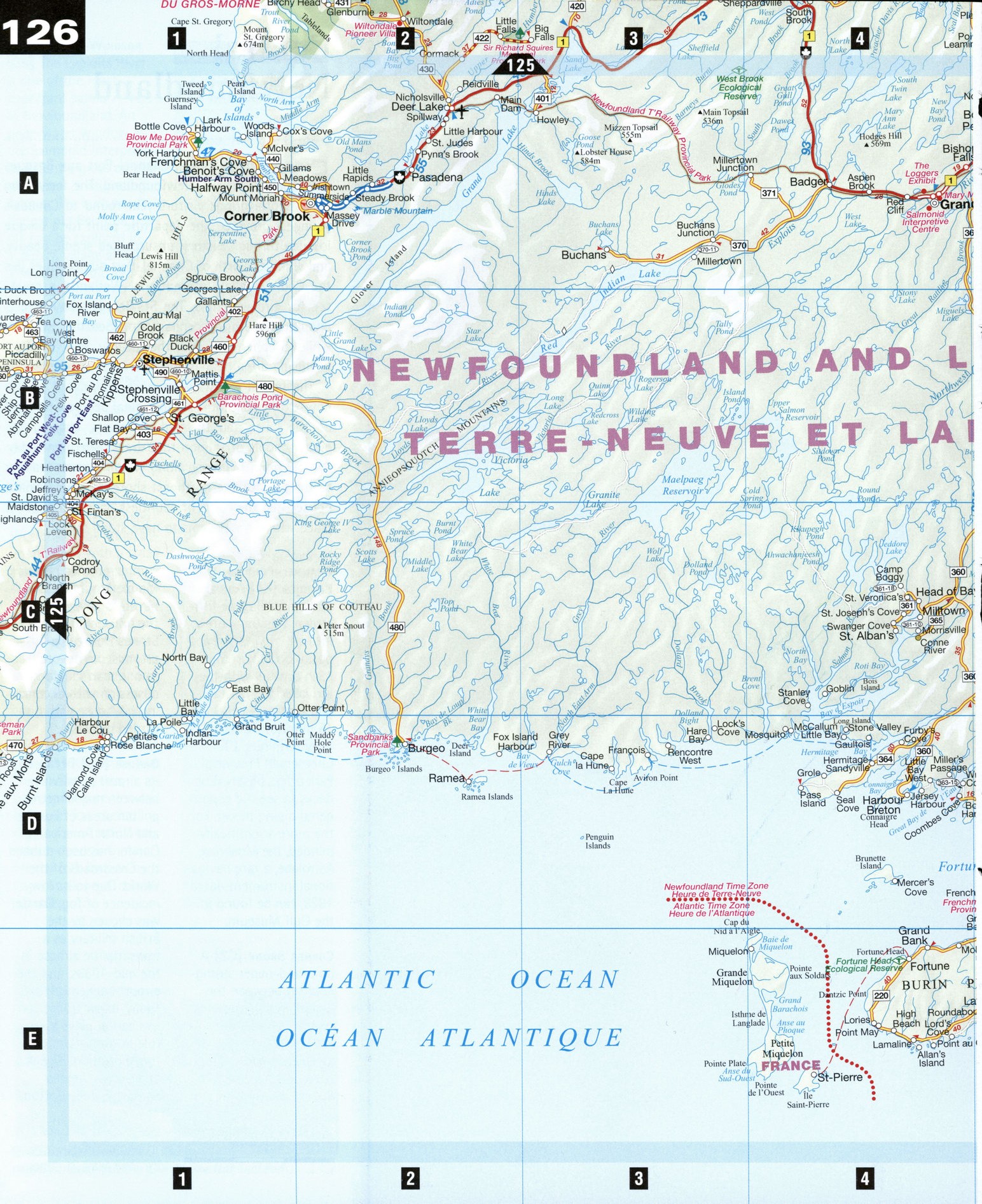 Map of Southern Nova Scotia