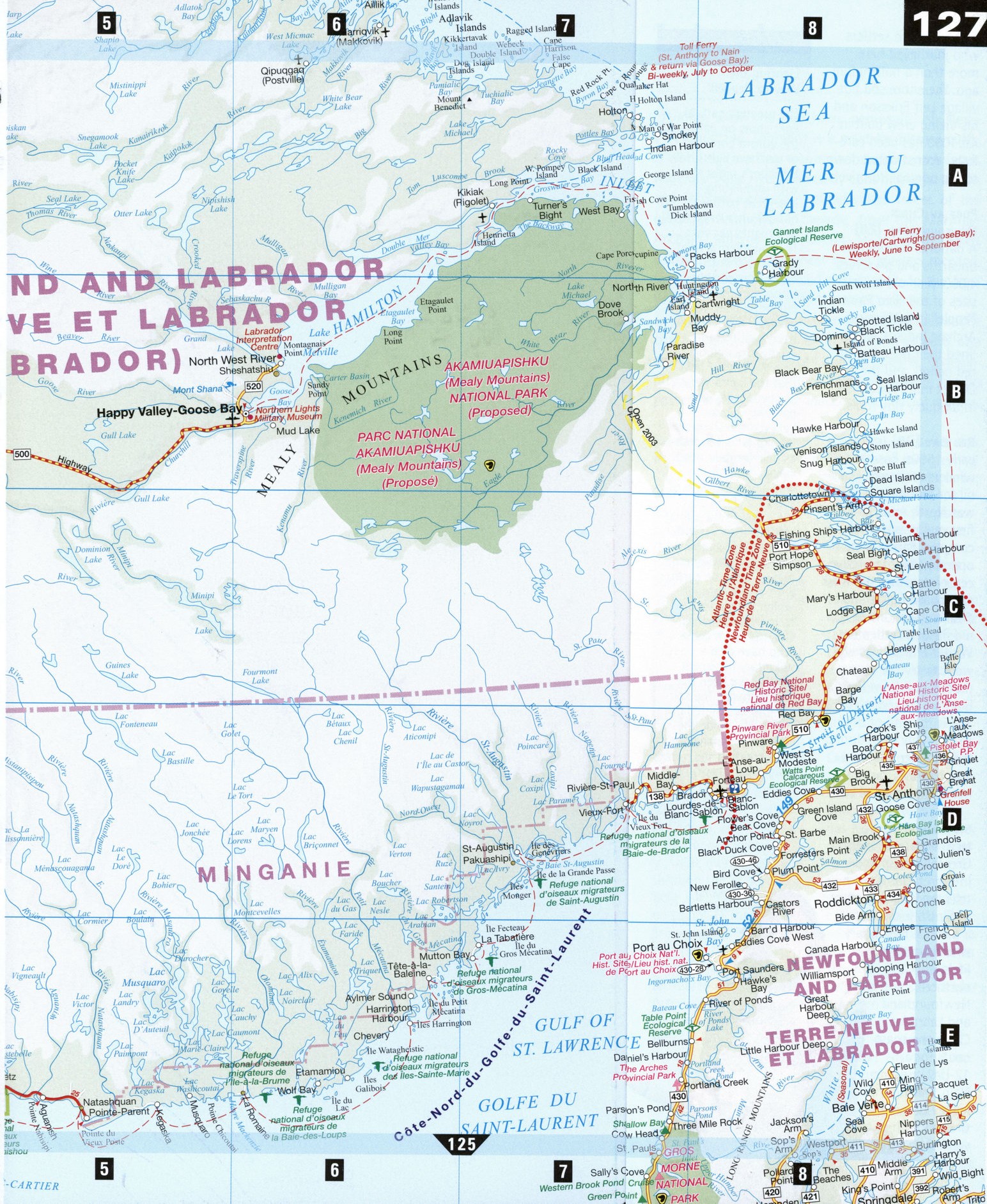 Labrador map